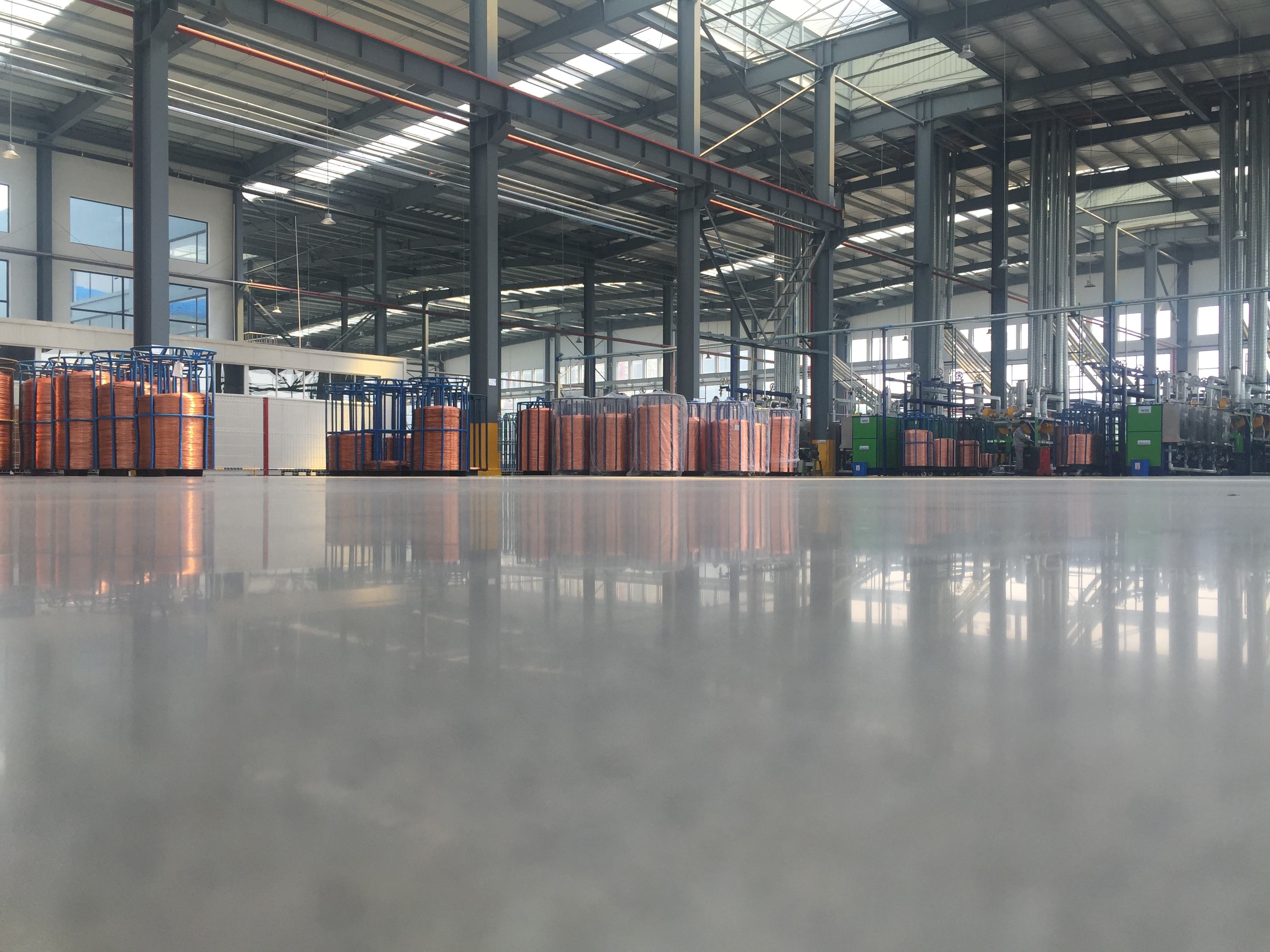 舊環(huán)氧地坪固化處理